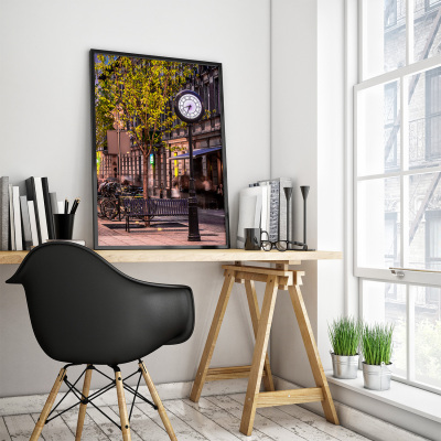 Plakat_Lodz_-_zegar_Woonerf_kolor